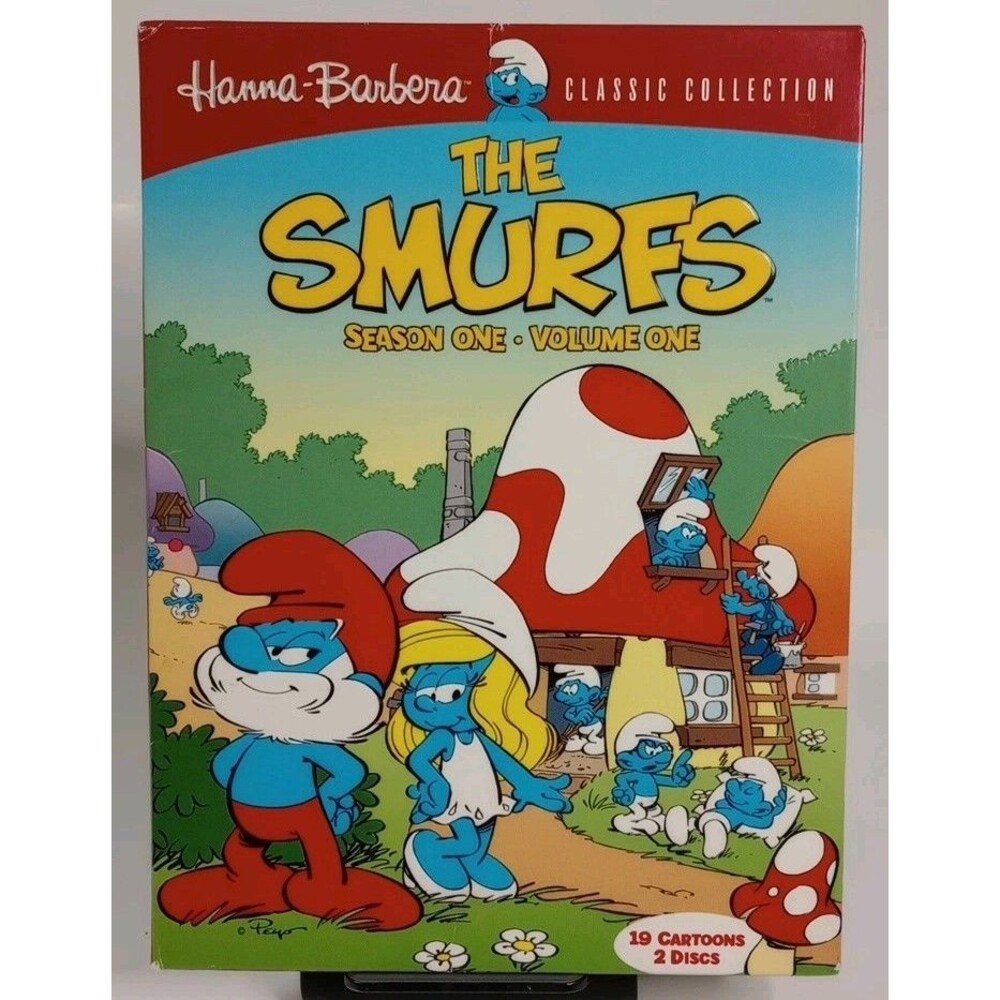 The Smurfs - Season 1, Volume 1 (DVD,  1981/82, 2008 2-Disc Set) Barbera Classic
